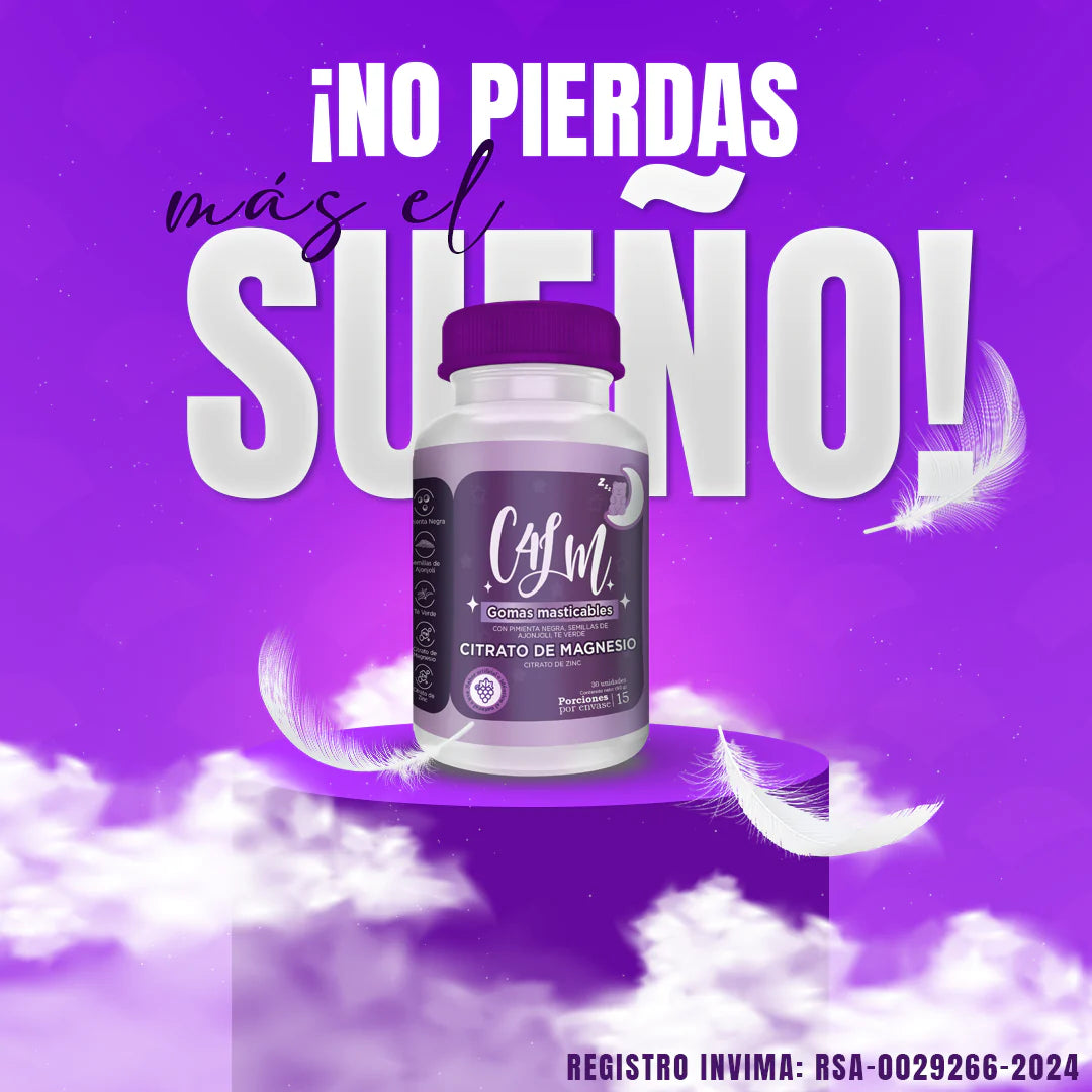 C4LM  GOMAS PARA DORMIR
